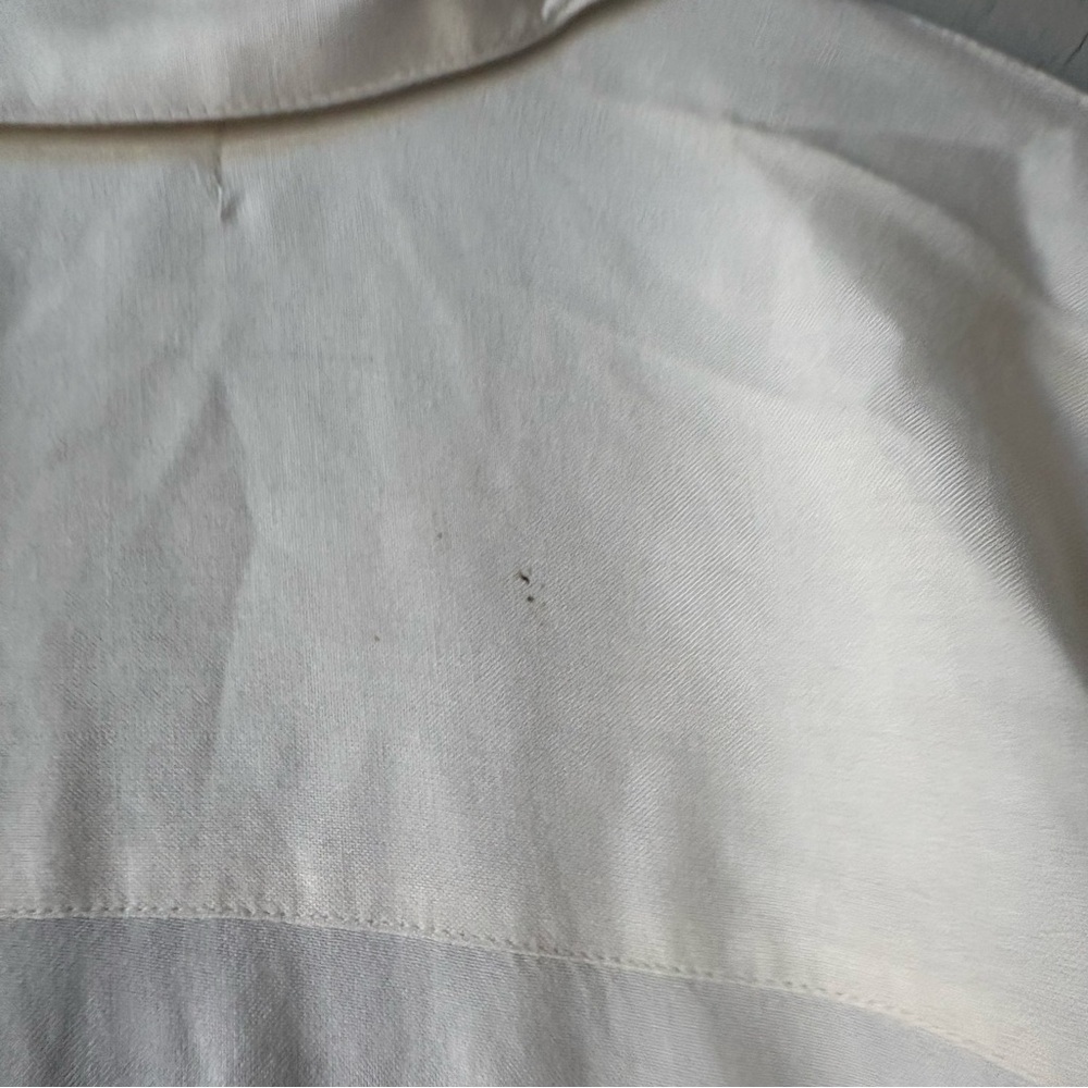 Vintage 90s S.G.D.N. Embroidered Rayon Blouse | Made in India | Floral Lace M - Picture 10 of 12